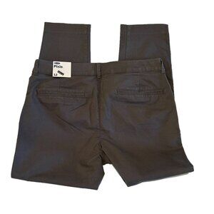 NWT Old Navy Pants Womens 12 Gray Pixie Slim Ankle Stretch Work Pants